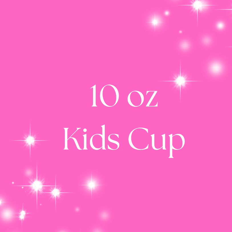 10 oz Acrylic Custom Kids Cup