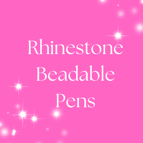 Beadable Pen - Rhinestone